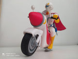 Gekko Kamen Moonlight mask Capitán centella and Bike 1/12 scale 8,5 inches