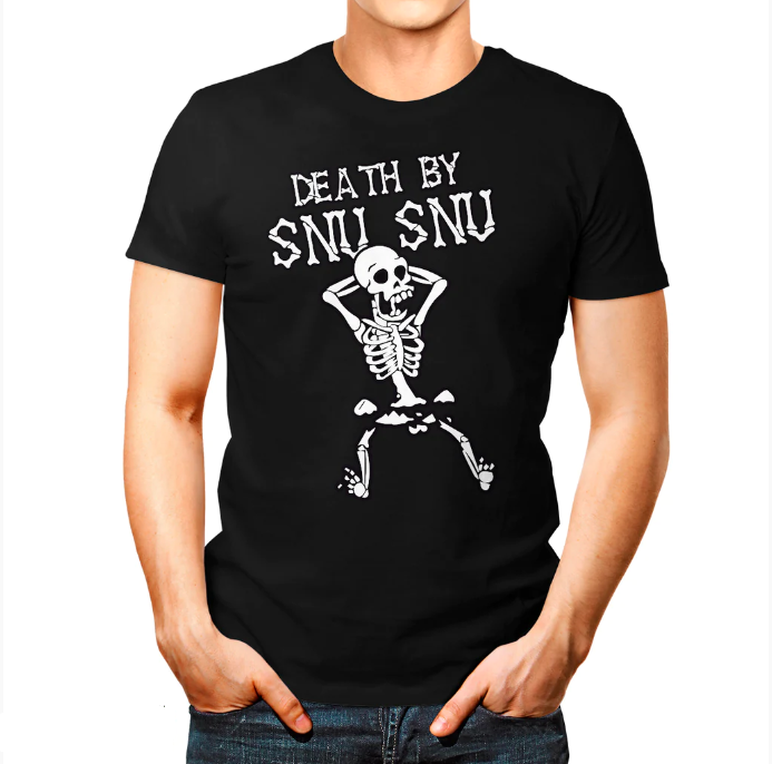 Death by Snu snu T-shirt | Blasted Rat