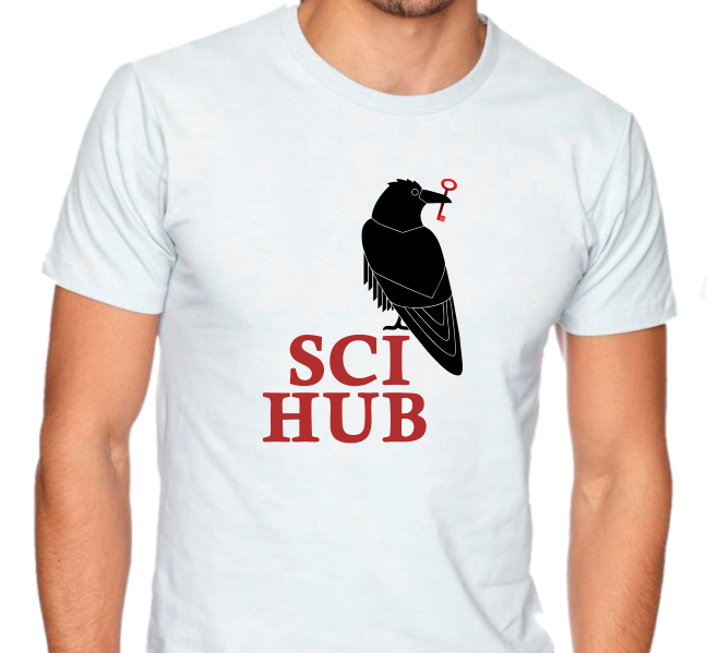 SCI-HUB T-shirt | Blasted Rat