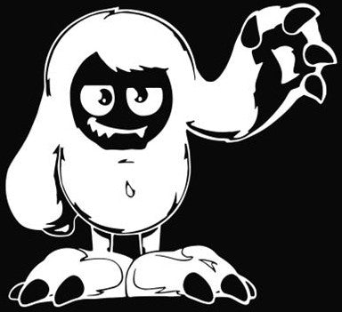 The Abominable Snowman, Adventure Time  - Die Cut Vinyl Sticker Decal