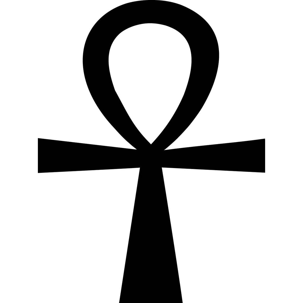 Ankh, egyptian symbol of eternal life - Die Cut Vinyl Sticker Decal