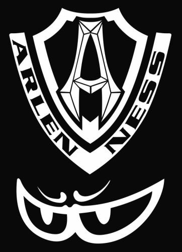 Arlen Ness logo - Die Cut Vinyl Sticker Decal