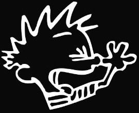 Calvin nose, Calvin and Hobbes - Die Cut Vinyl Sticker Decal