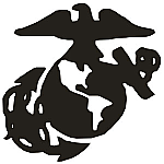 Jarhead Marine Corps Anchor JDM Racing | Die Cut Vinyl Sticker Decal