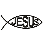 Jesus Fish JDM Racing | Die Cut Vinyl Sticker Decal
