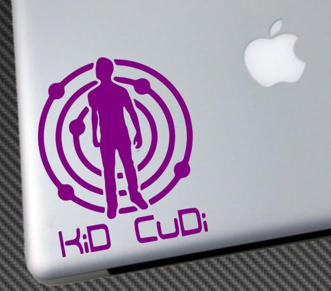 Kid Cudi Man on Moon |  Die Cut Vinyl Sticker Decal | Blasted Rat