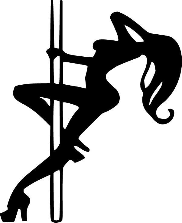 Stripper JDM Racing | Die Cut Vinyl Sticker Decal | Blasted Rat