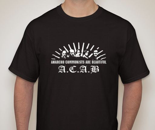 ACAB Anarcho Communists Are Beautiful T-shirt