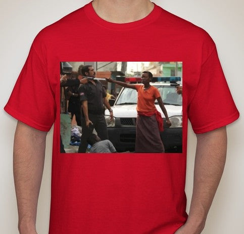 ACAB Mother Protecting Son Machete T-shirt