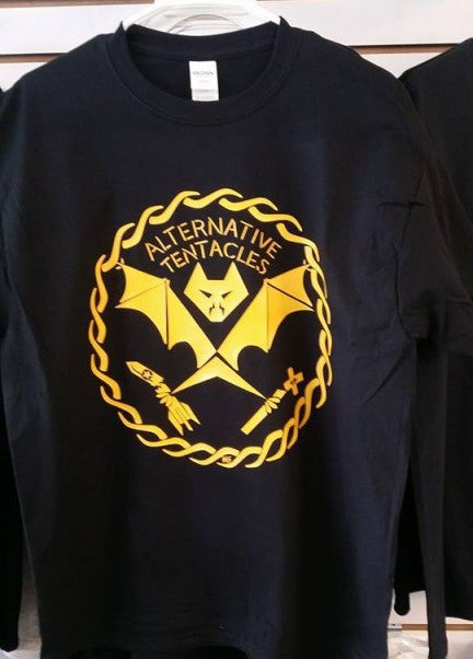 Alternative Tentacles Bat Logo Punk Rock Music T-shirt | Blasted Rat