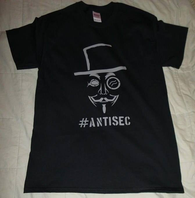 Anonymous #AntiSec Sir T-Shirt