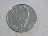 Anonymous Coins | heavy solid, plated w different tones | Blasted Rat