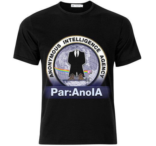 Par:AnoIA Anonymous Intelligence Agency T-shirt | Blasted Rat