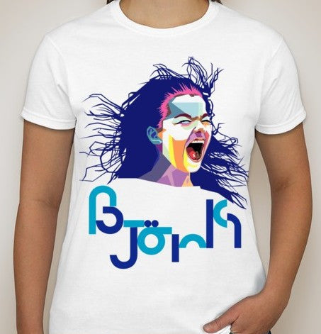 Björk Scream T-shirt | Blasted Rat
