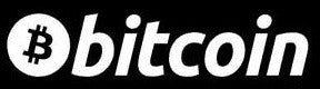 Bitcoin Logo Text | Die Cut Vinyl Sticker Decal | Blasted Rat