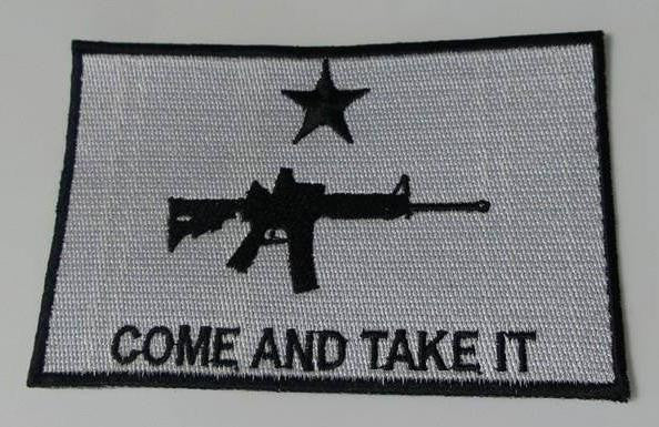 Come And Take It Gun Rights AR15 Patch | Molon Labe | Blasted Rat