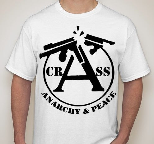 Crass Anarchy & Peace T-shirt | Blasted Rat