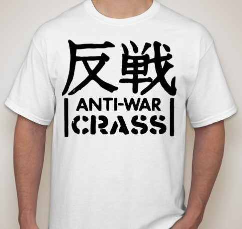 Crass Anti War T-shirt | Blasted Rat