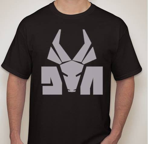 Die Antwoord Logo Grey Art T-shirt | Blasted Rat
