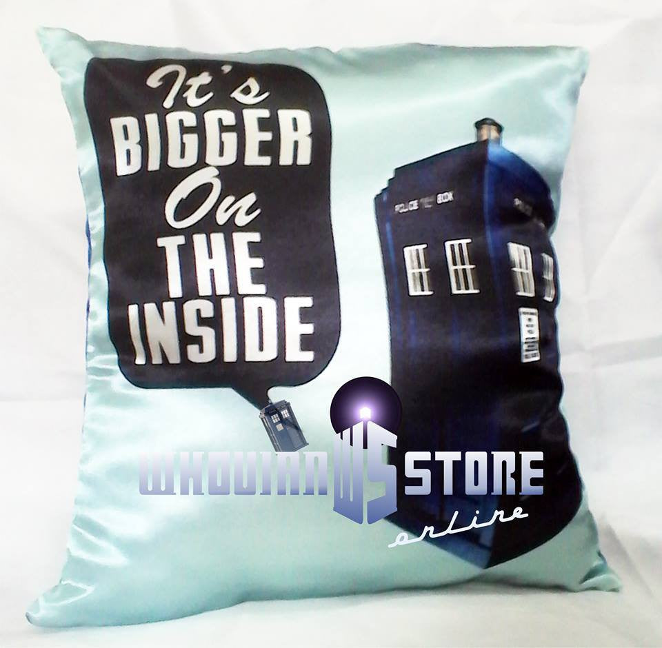 Dr Who Pillow Is Bigger Inside | Blasted Rat