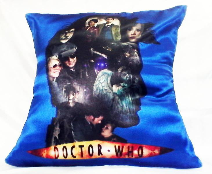 Dr Who Characters Pillow | Blasted Rat