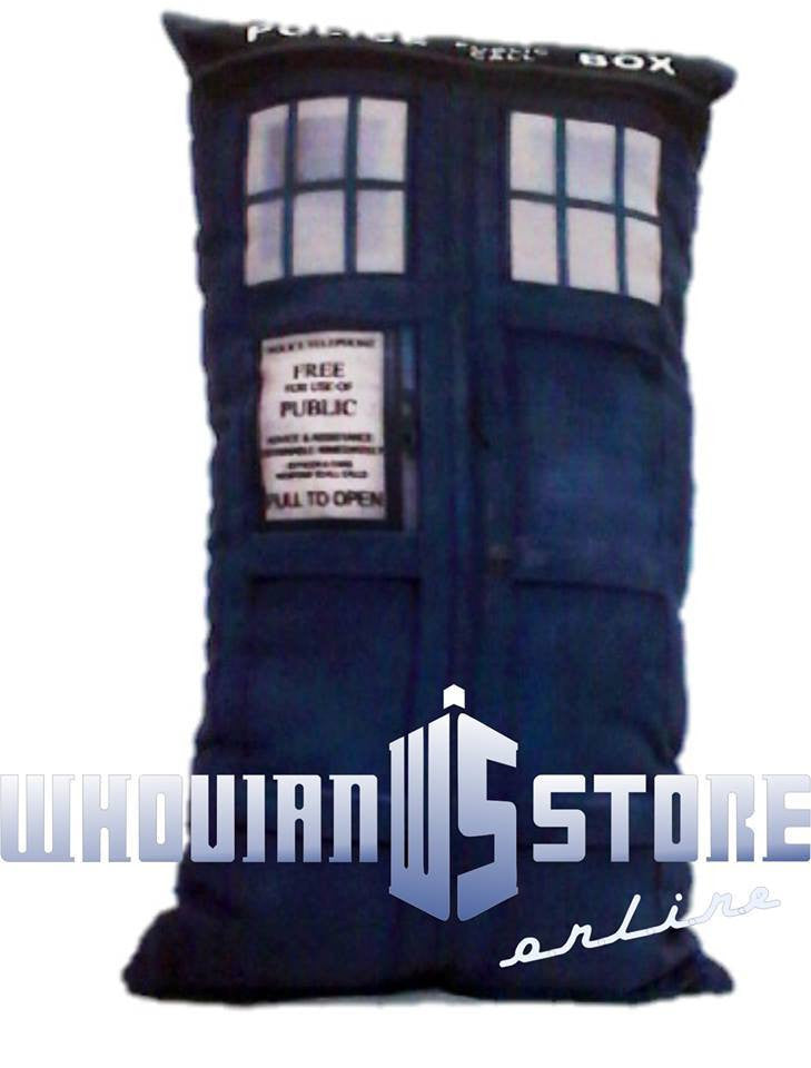 Dr Who Pillow Police Box | Blasted Rat