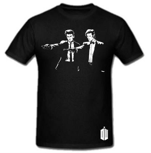 Doctor Who Pulp Fiction T-shirt | Blasted Rat