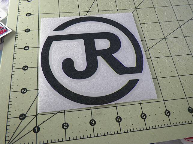 Japan Railways JR Logo JDM Racing | Die Cut Vinyl Sticker Decal | Blasted Rat