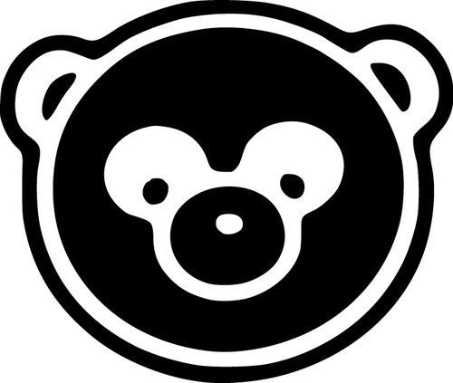Panda Head JDM Racing | Die Cut Vinyl Sticker Decal | Blasted Rat