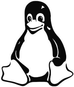 Linux Tux Penguin - Die Cut Vinyl Sticker Decal