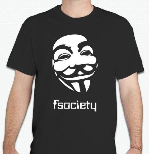 Mr Robot TV Show Fsociety Anonymous T-shirt