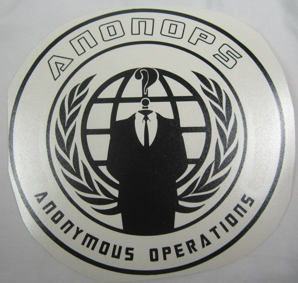AnonOps Anonymous Operations | Die Cut Vinyl Sticker Decal | Blasted Rat