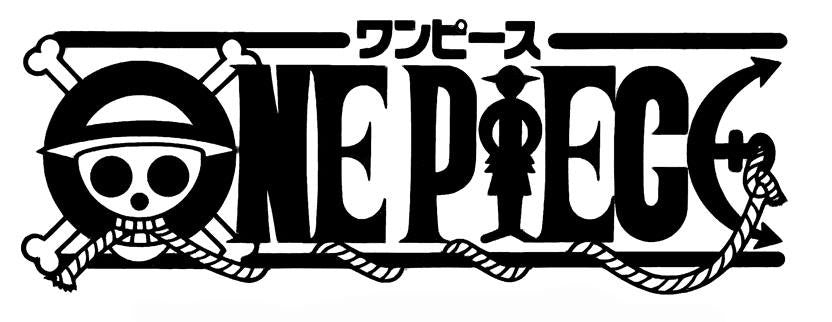 One Piece Logo With Rope Anchor | Die Cut Vinyl Sticker Decal | Blasted Rat