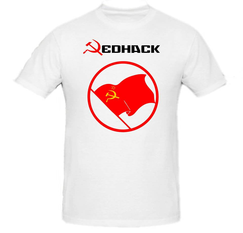 Anonymous RedHack Turkey T-Shirt with Yellow Emblem | Blasted Rat