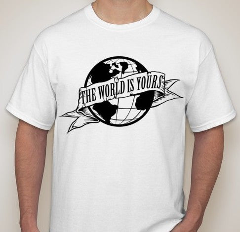 Scarface The world Is Yours Logo T-shirt | Blasted Rat
