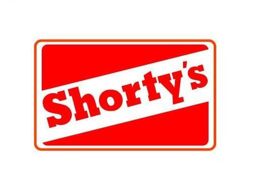 Shorty's Logo | Die Cut Vinyl Sticker Decal | Blasted Rat