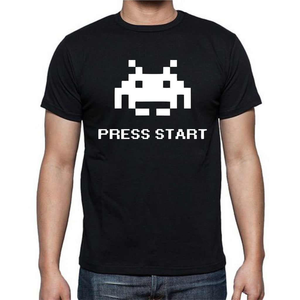 Space Invaders Press Start T-Shirt