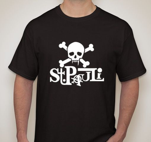 St Pauli Antifa Anarchist Football T-shirt