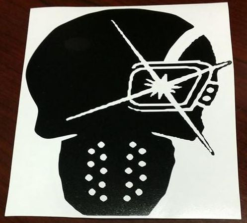 Suicide Squad Deadshot Skull | Die Cut Vinyl Sticker Decal