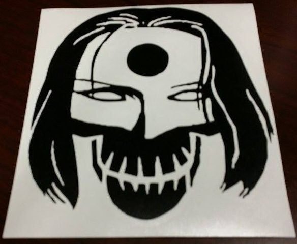 Suicide Squad Katana Skull | Die Cut Vinyl Sticker Decal
