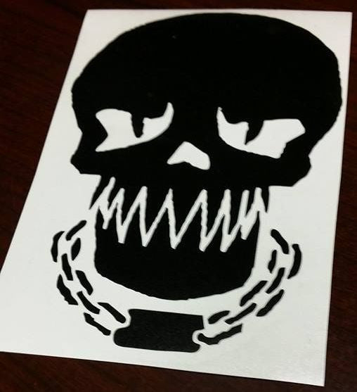 Suicide Squad Killercroc Skull | Die Cut Vinyl Sticker Decal