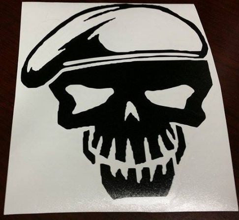 Suicide Squad Rickflag Skull | Die Cut Vinyl Sticker Decal