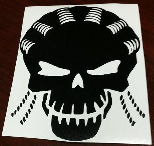 Suicide Squad Slipknot Skull | Die Cut Vinyl Sticker Decal