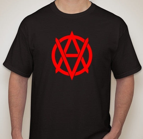 Vegan Anarchist Logo T-shirt