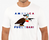 America Fuck Yeah! T-shirt | Blasted Rat