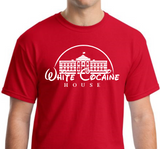 White Cocaine House T-shirt | Blasted Rat