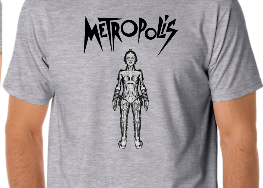 Robot Maria Metropolis T-shirt | Blasted Rat