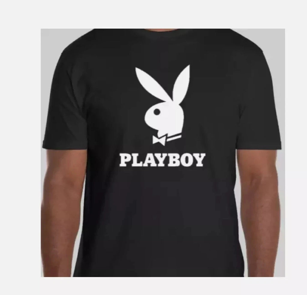 Playboy bunny Hugh Hefner T shirt tee