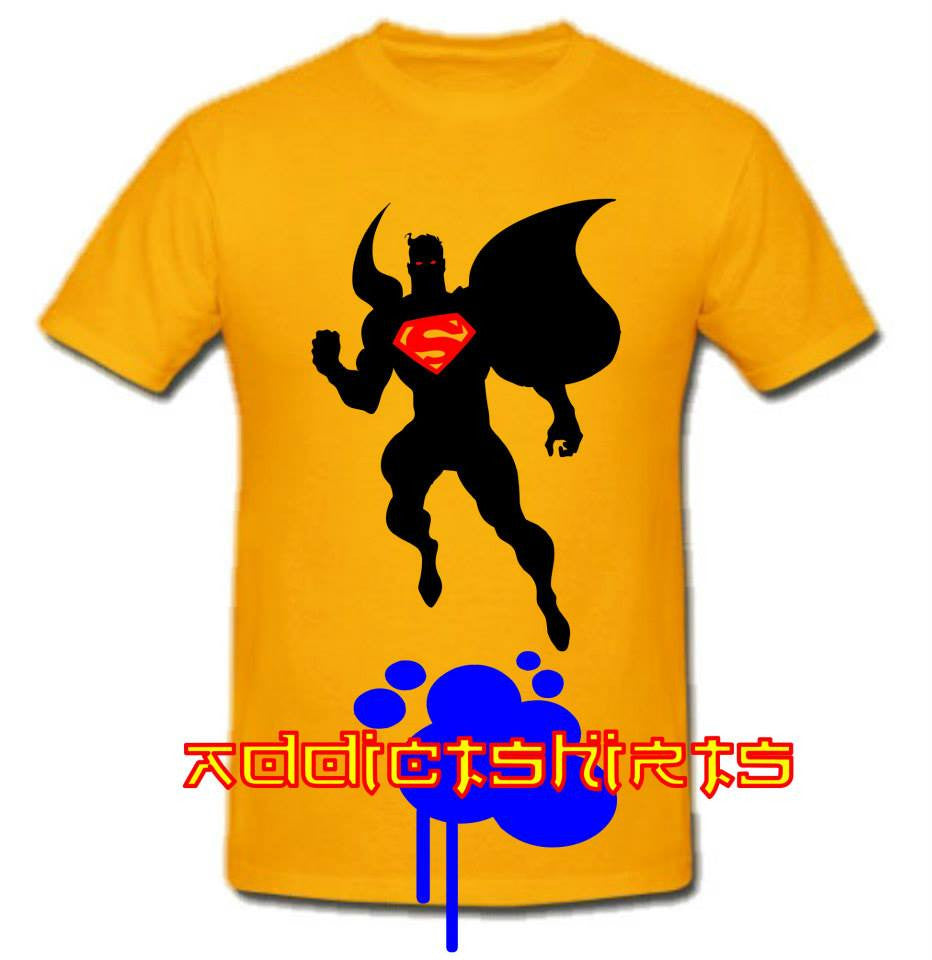 Superman Outline T-shirt | Blasted Rat