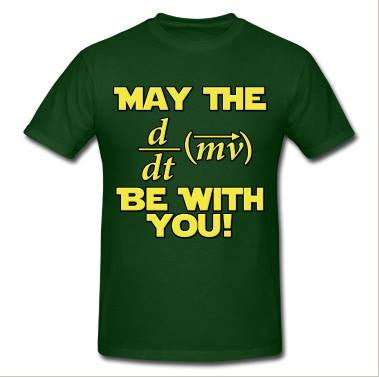 May the Force Be With You | Chemical Composition T-shirt | Blasted Rat